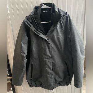 EUC The North Face Gray/Black Tri Climate